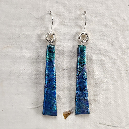 Midnight  Long and Elegant  Earrings