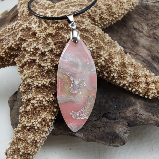 Pink Coral Pendant