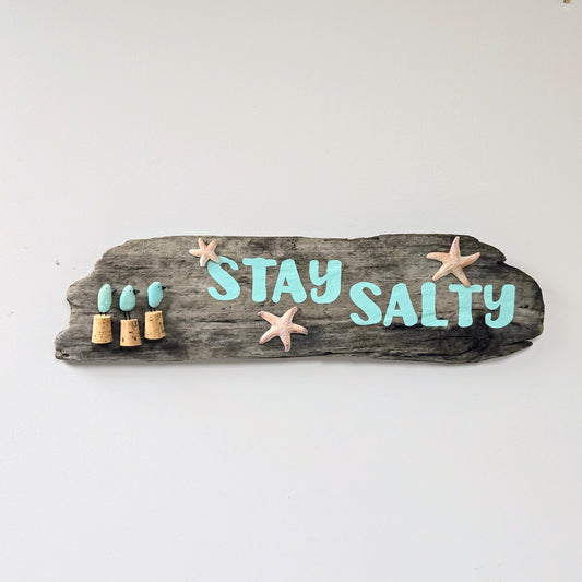 stay salty wall art